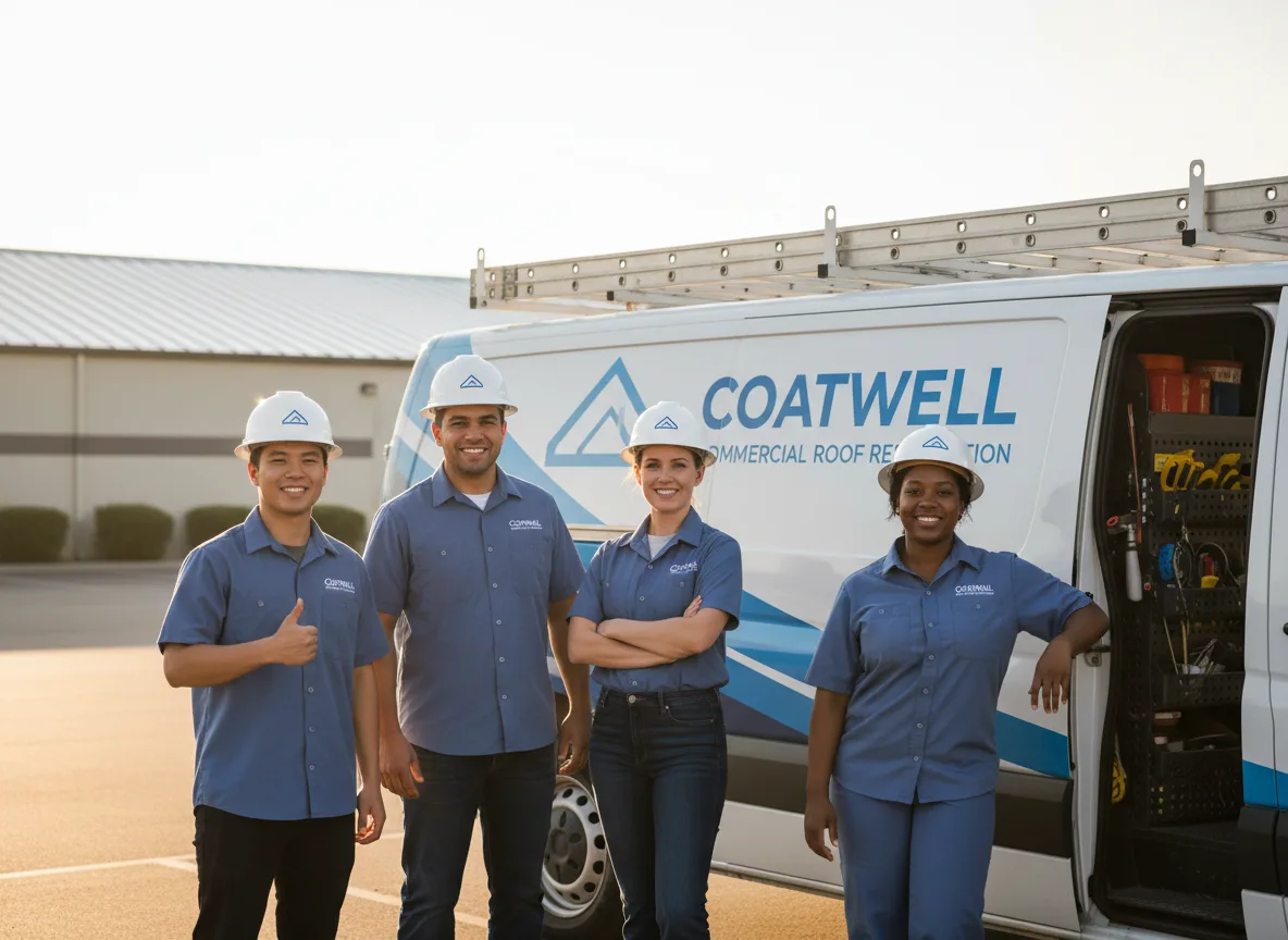 Commercial roof coating company in Kismet, KS